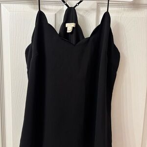 J. Crew Elegant Black Camisole